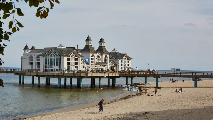 Die Seebrücke in Sellin/Rügen