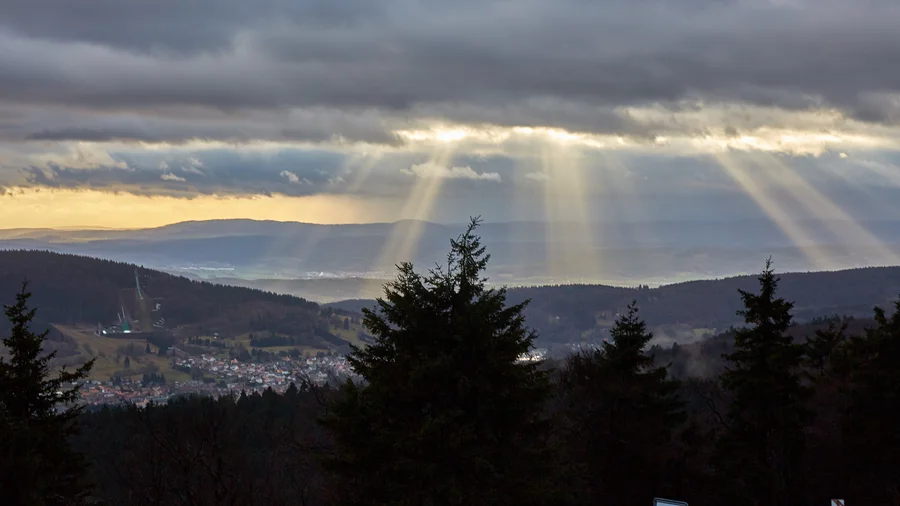 Blick vom Inselberg