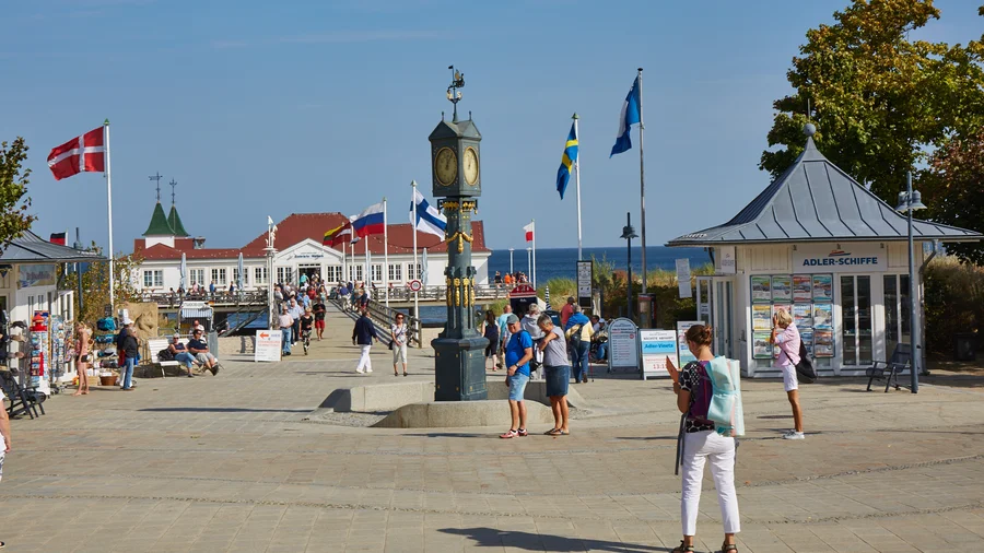 Die Seebrücke von Ahlbeck