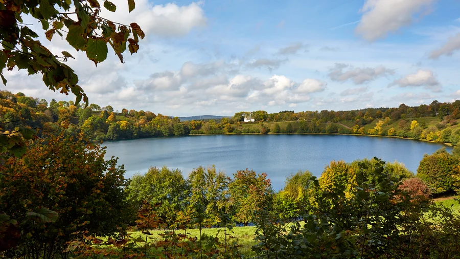 Blick auf die Dauner Maare
