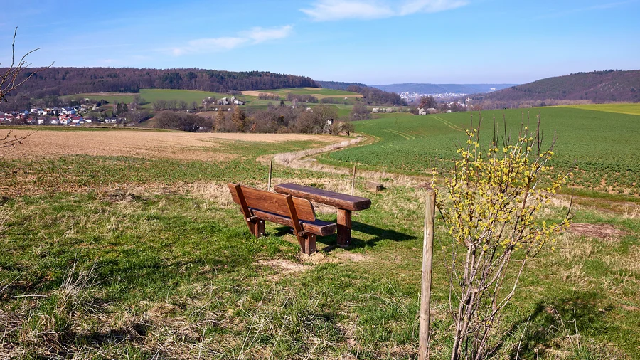 Der Odenwald bei Bad König