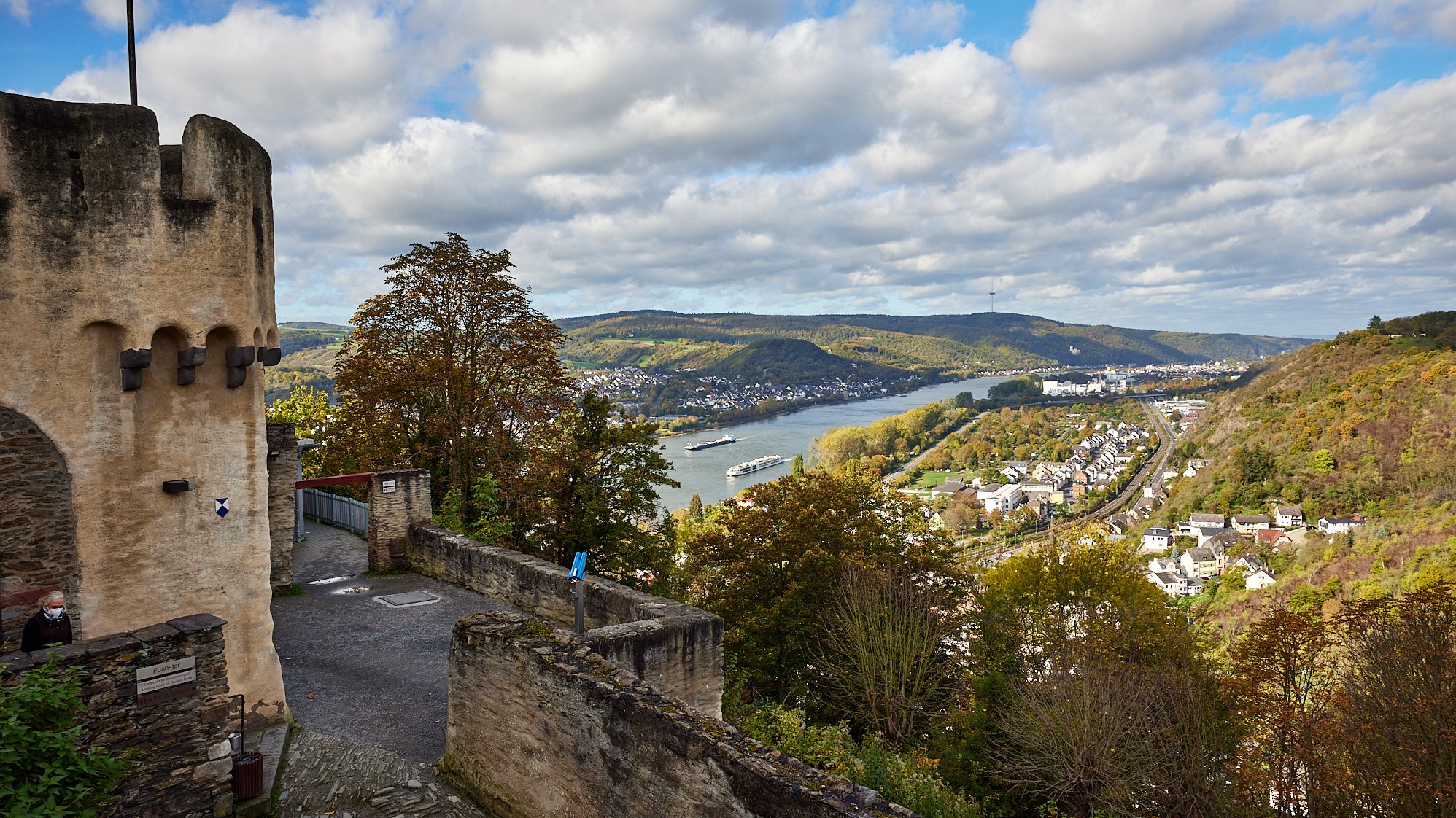 Blick von der Marksburg
