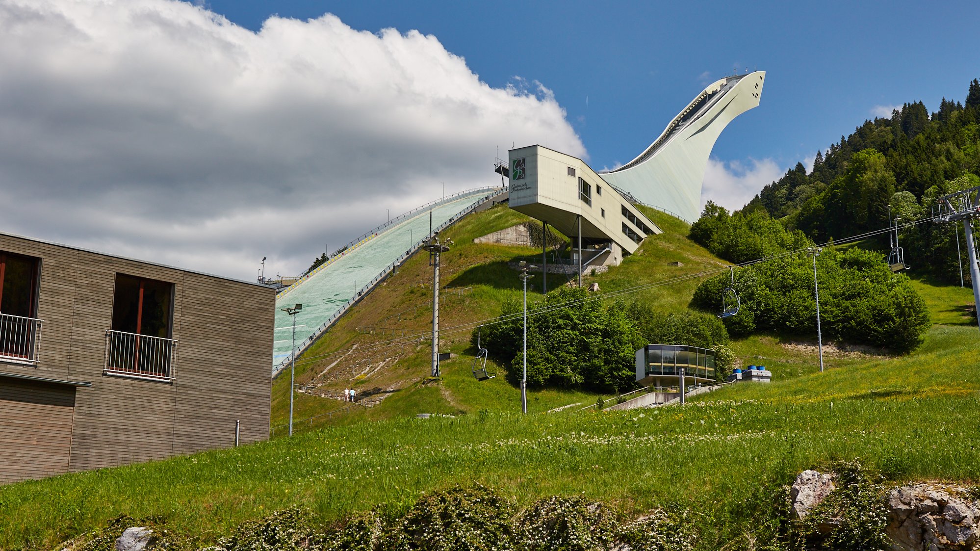 Skistadion - Ausgangspunkt zur Partnachklamm