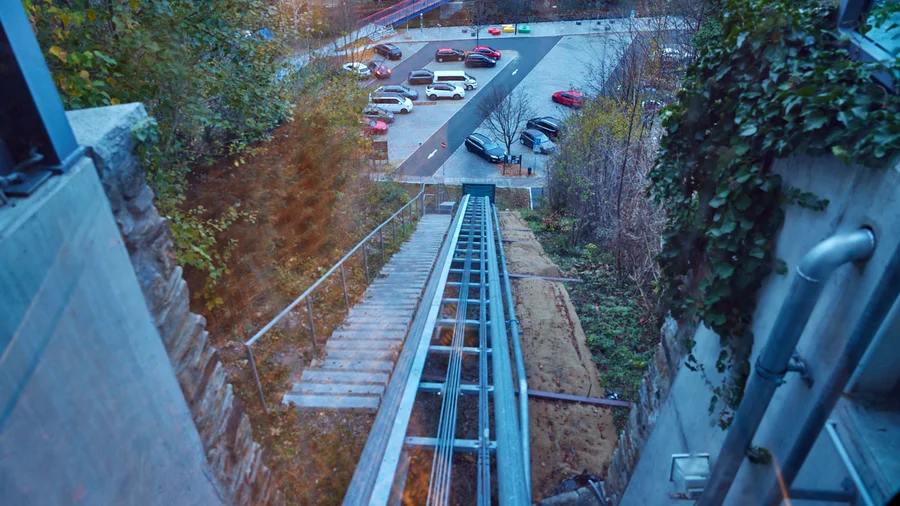 Schrägaufzug Schwarzenberg