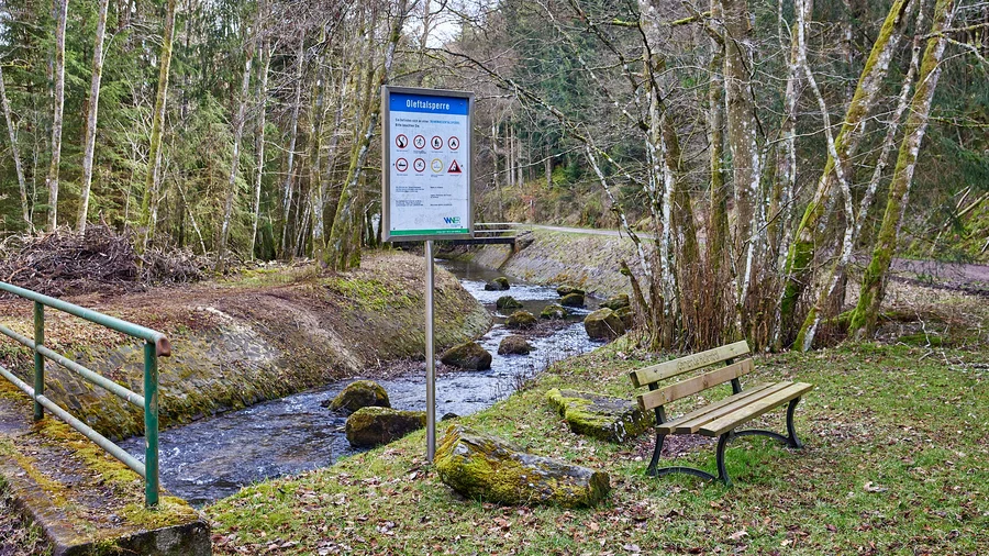 EifelSchleife Um die Oleftalsperre
