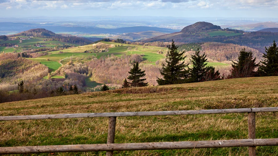 Blick von der Wasserkuppe / Rhön