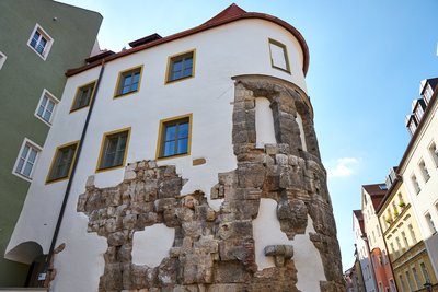 Römertor in Regensburg