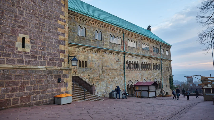 Der Palas / Saalbau - Wartburg