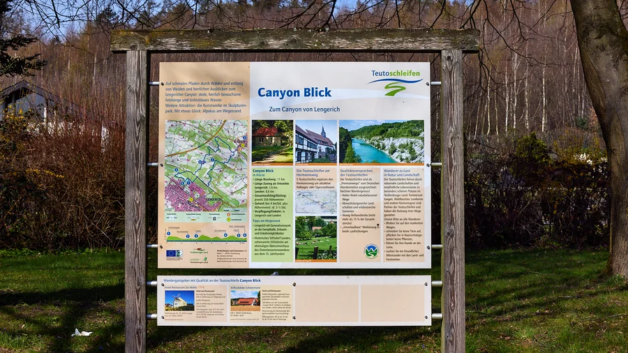 Teutoschleife Canyon Blick