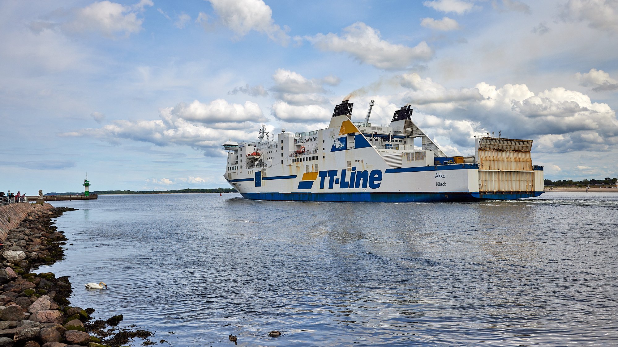 Travemünde - an der Nordermole
