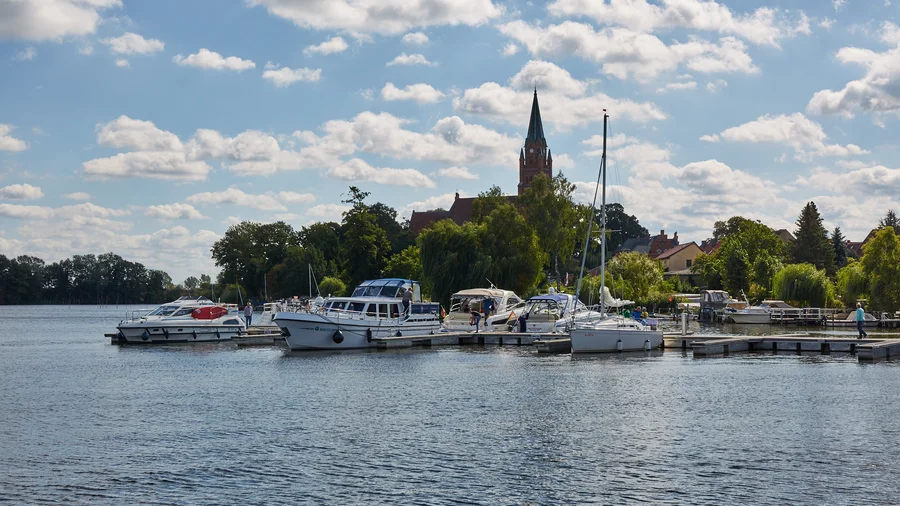 Der Hafen von Röbel