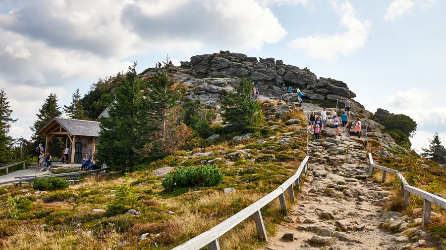 Arberkapelle und Großer Seeriegel