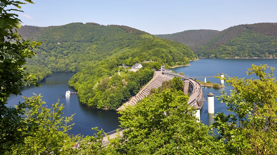 Nationalpark Eifel, Blick auf den Urft- und Ruhrsee
