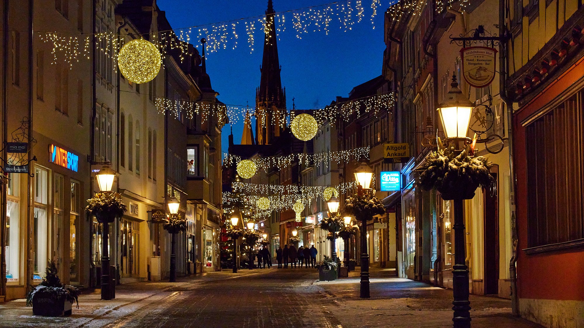 Weihnachten in Mühlhausen/Thüringen